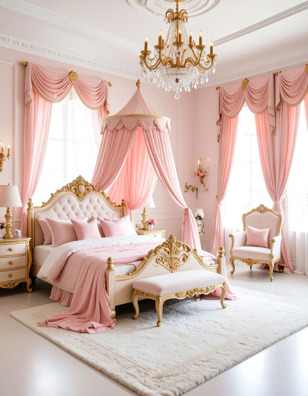 Princess Castle Fairy Tale Kids Room - 25 Kids Room Ideas