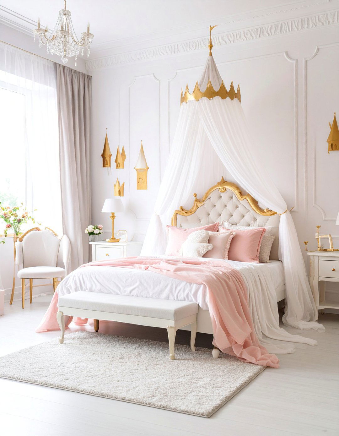 Princess Castle Unicorn Bedroom - 25 Unicorn Bedroom Ideas
