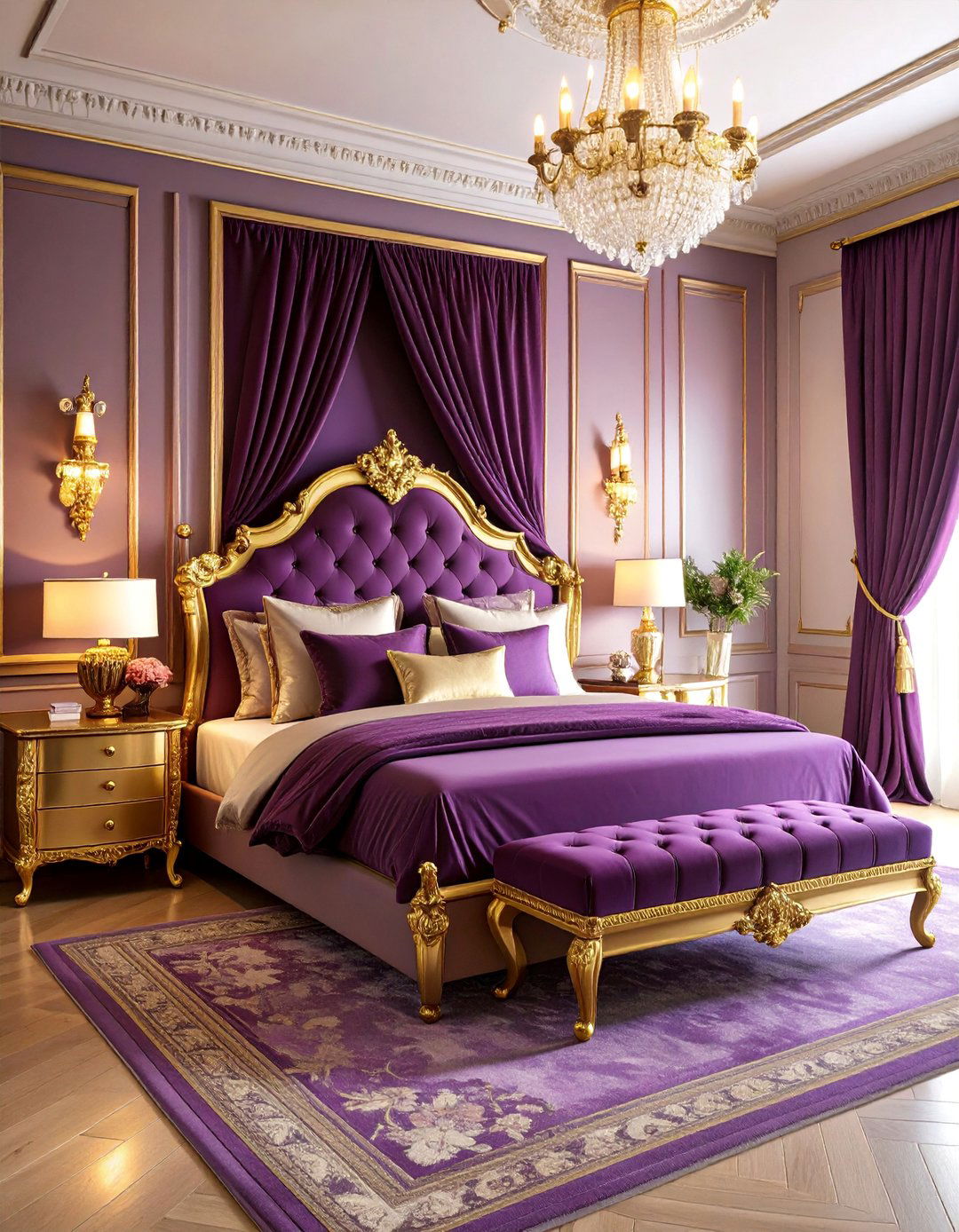 Princess Room with Glamorous Hollywood Style - 25 Princess Room Ideas