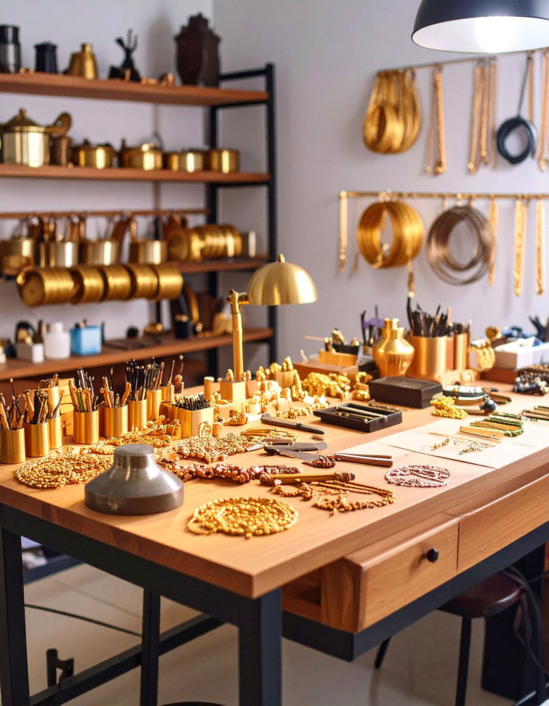 Professional Brass Jewelry Making Workshop - 25 21th Wedding Anniversary Ideas