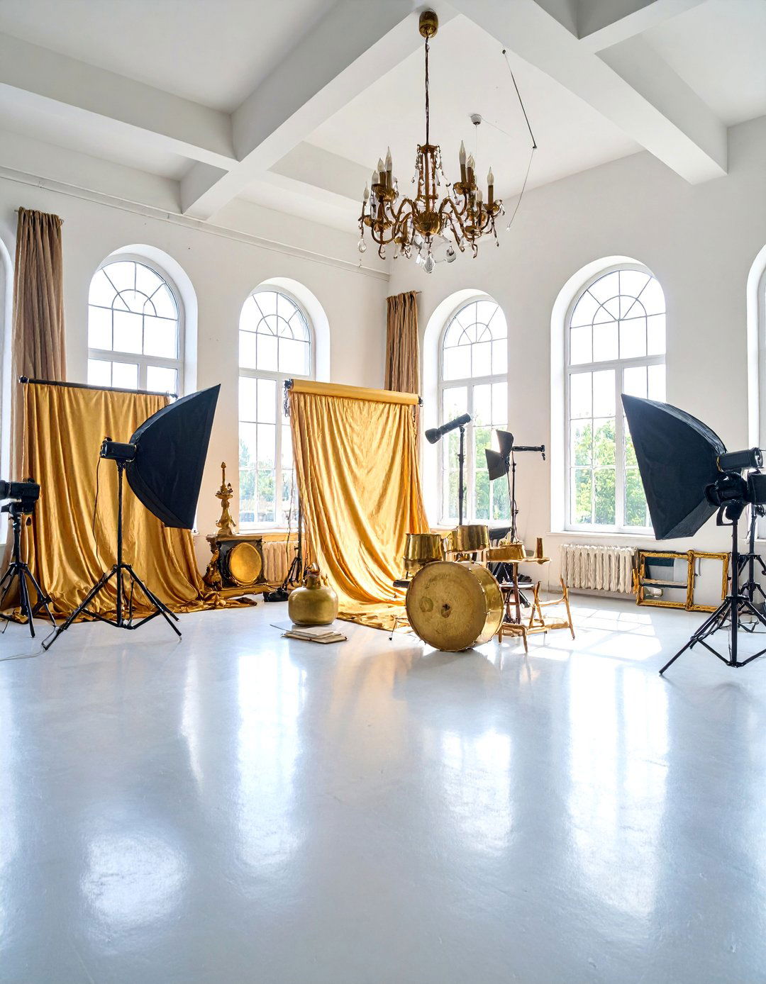 Professional Brass Portrait Photography Session - 25 21th Wedding Anniversary Ideas