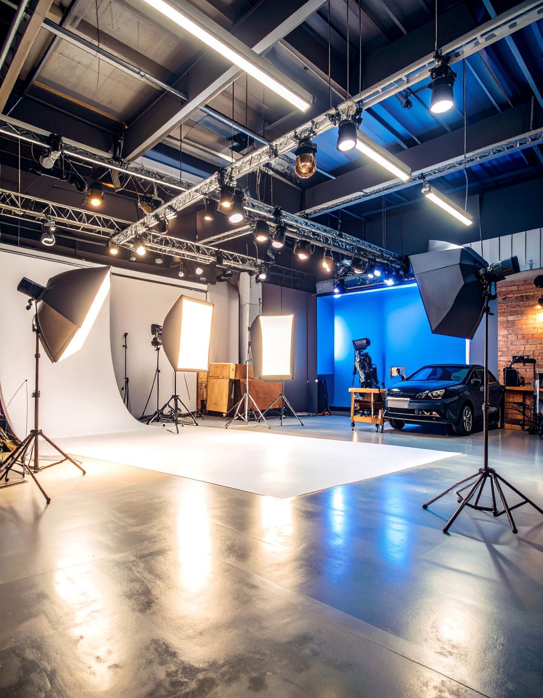 Professional Photography Lighting Setup - 25 Garage Lighting Ideas