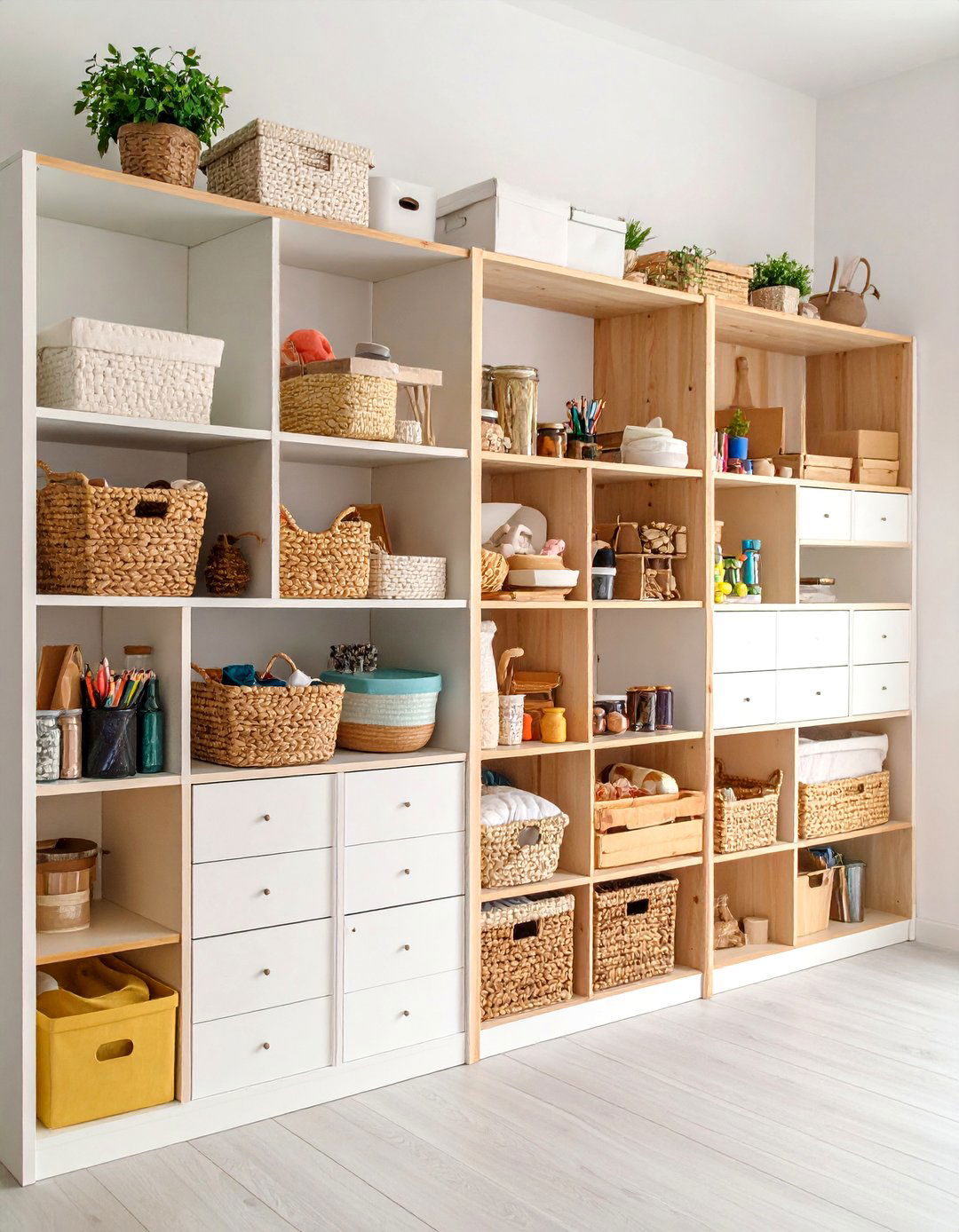 Project Based Storage Zone Organization - 25 Craft Room Organization Ideas