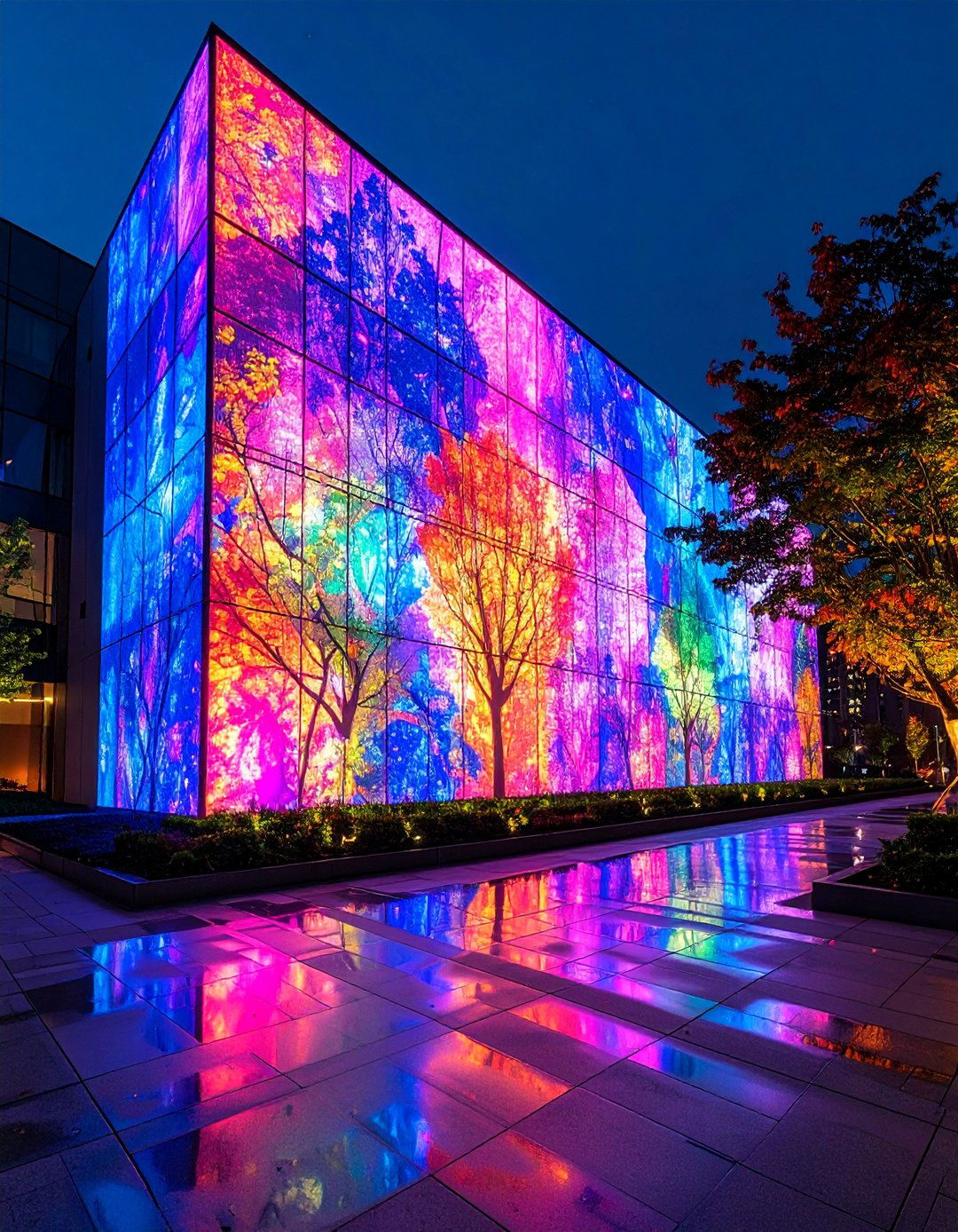Projection Mapping Interactive Murals - 25 Interactive Murals