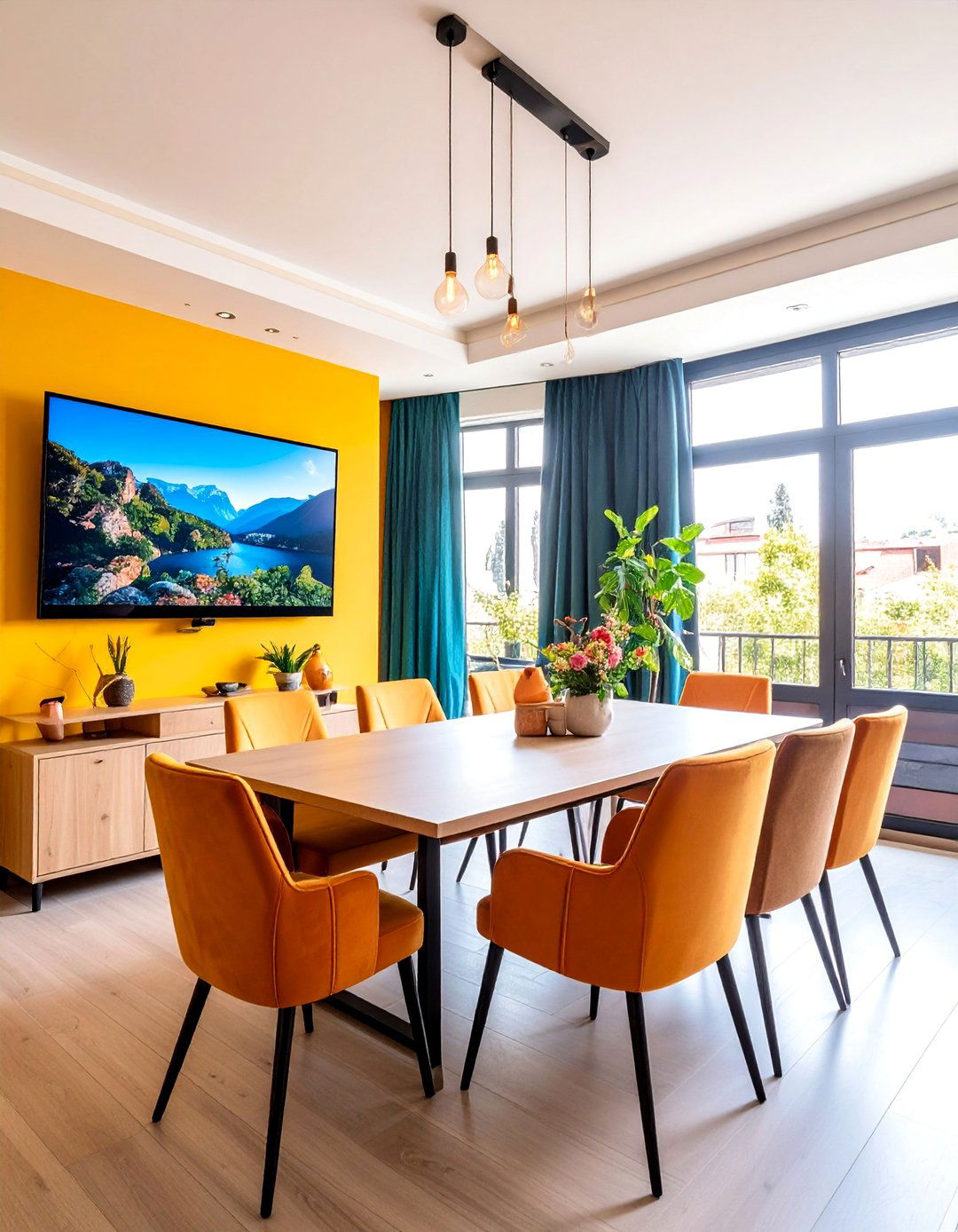 Projector Screen Dining Room Conversion - 25 Small Media Room Ideas