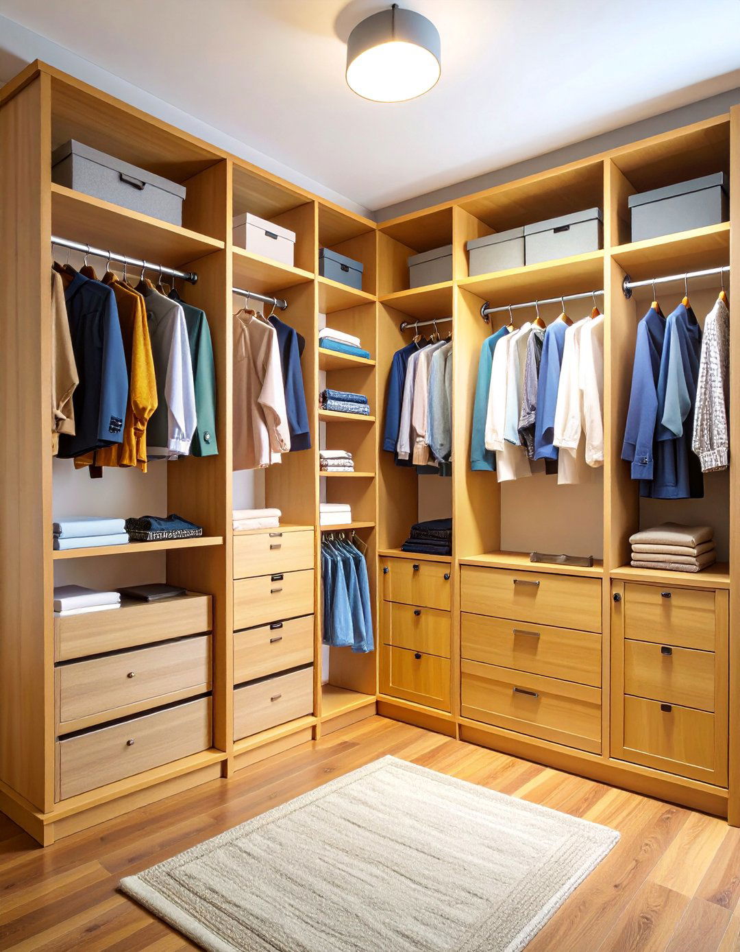 Pull Out Closet Shelving with Easy Access Design - 25 Closet Shelving Ideas