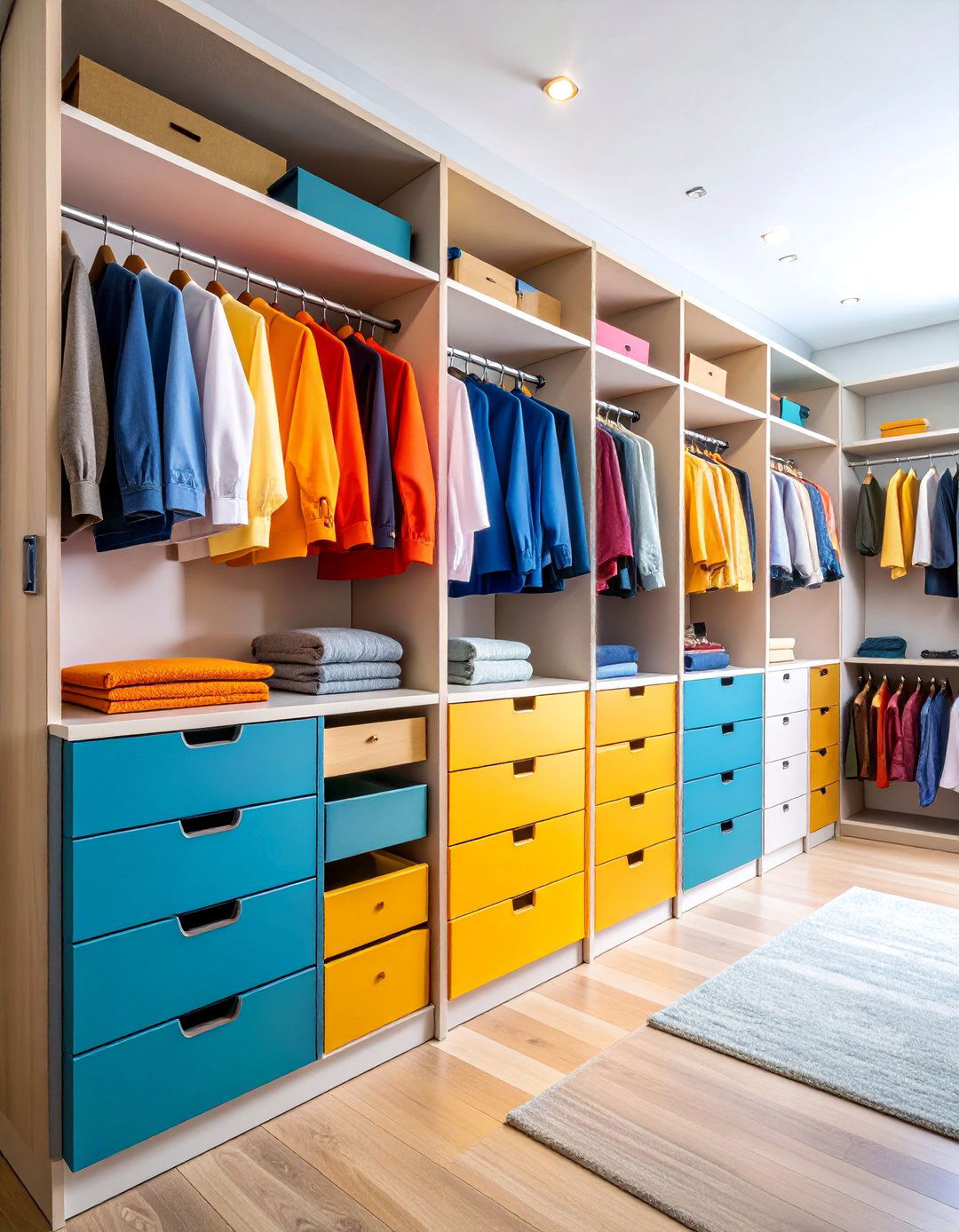 Pull Out Drawer Hall Closet System - 25 Hall Closet Organization Ideas