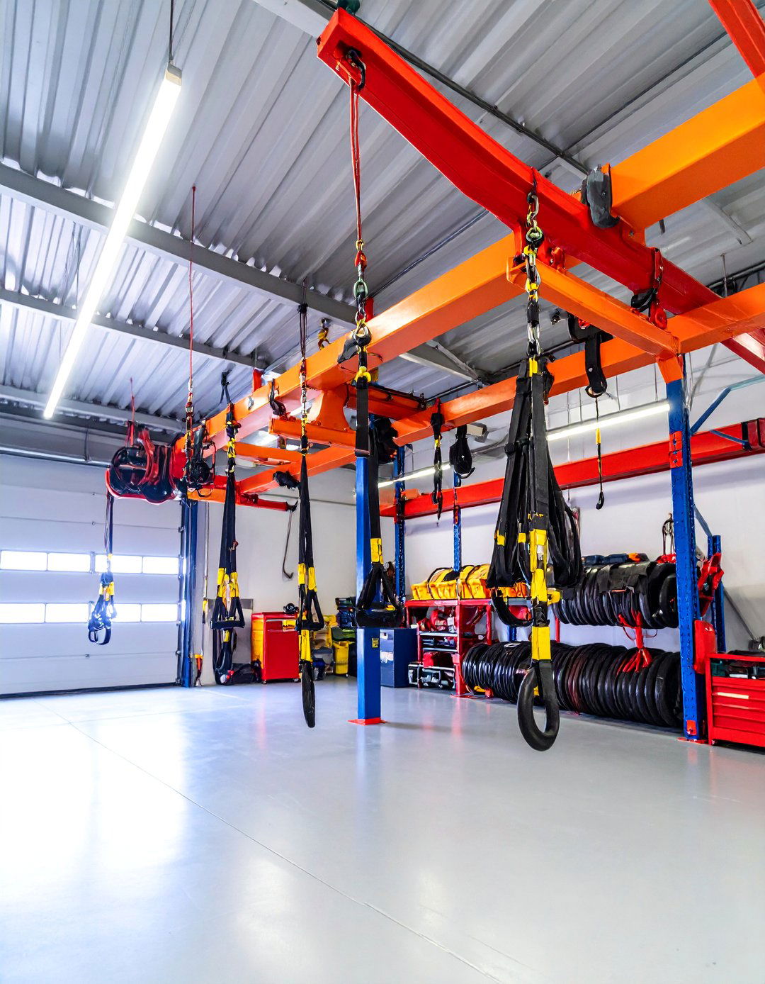 Pulley Operated Heavy Equipment Storage - 25 Garage Storage Ideas
