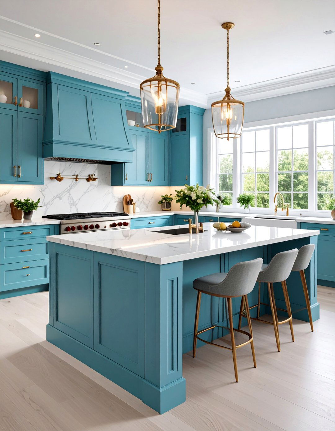 Quartz Edge Profiles with Custom Detailing - 25 Quartz Kitchen Countertops
