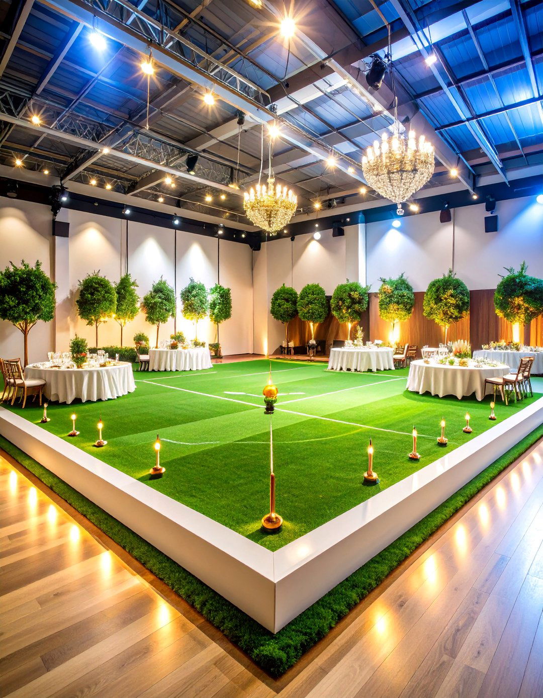 Quidditch Pitch Sports Celebration - 25 Harry Potter Wedding Ideas