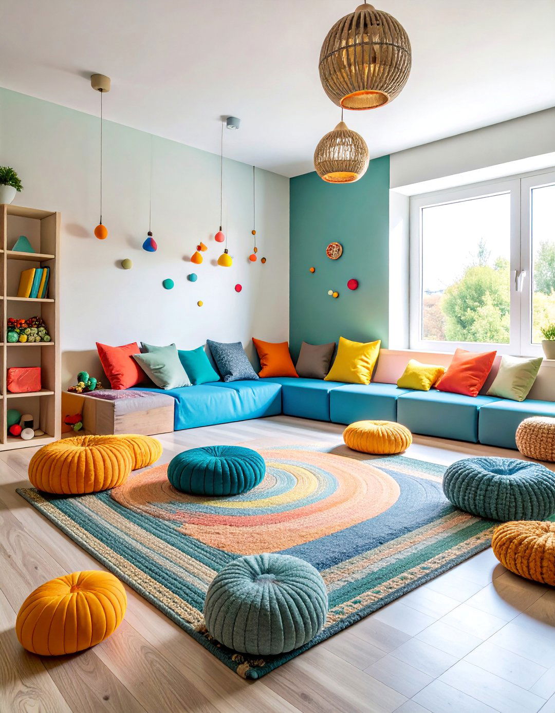 Quiet Sensory Retreat Calming Zone - 25 playroom ideas