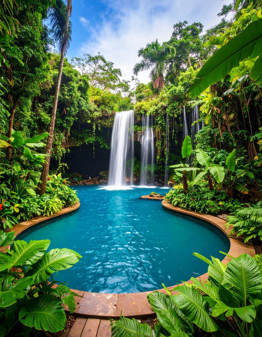 Rainforest Grotto Lagoon - 25 Lagoon Pool Ideas