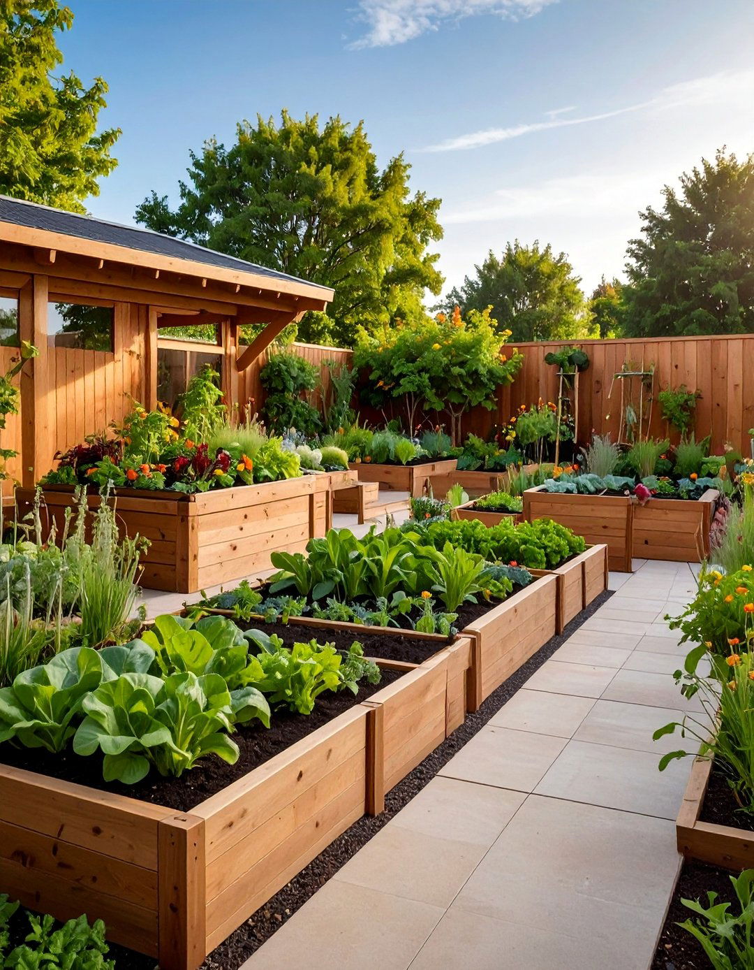 Raised Bed Vegetable Garden - 25 Garden Ideas