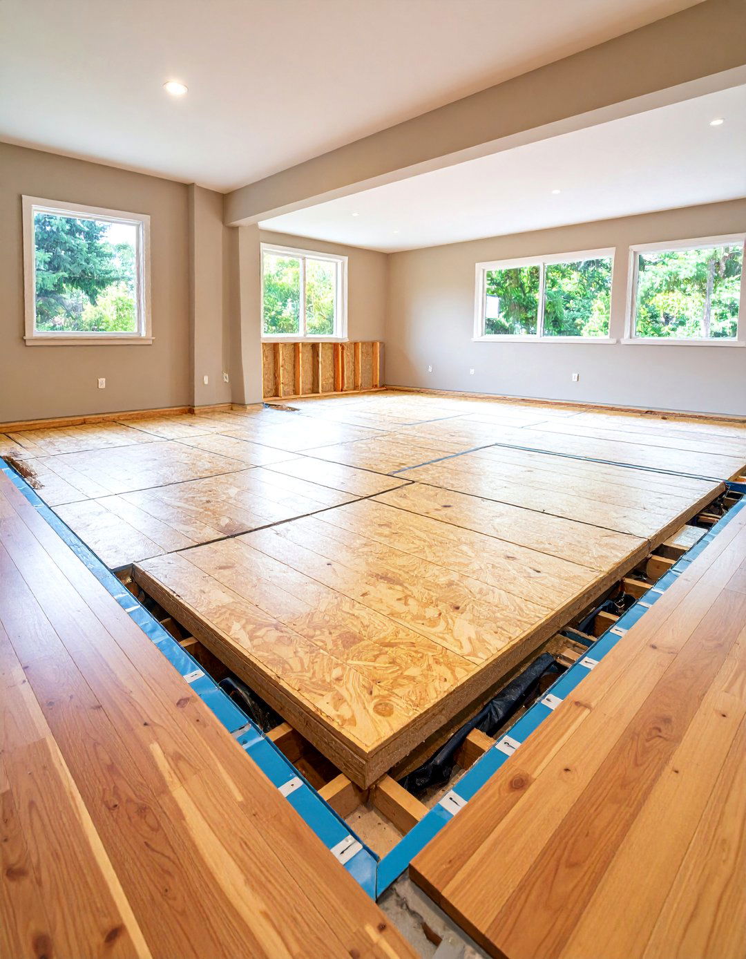 Raised Subfloor System Man Cave Flooring - 25 Man Cave Flooring Ideas