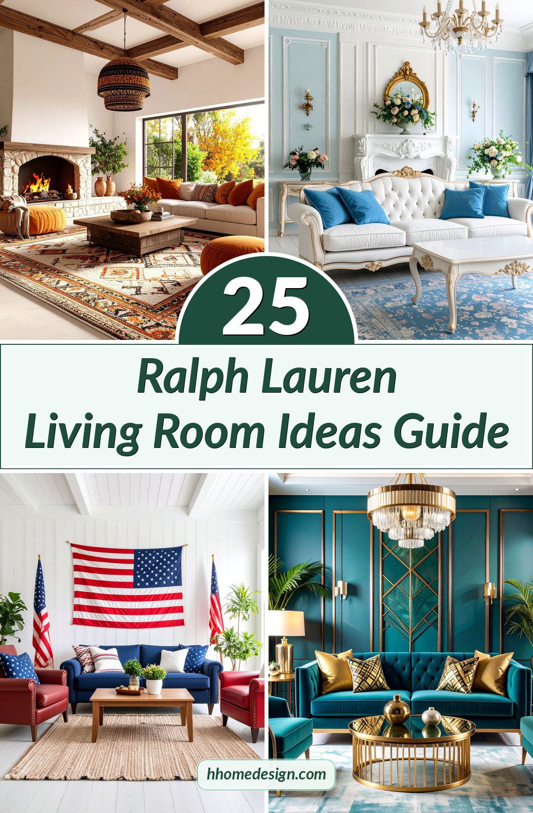 25 Ralph Lauren Living Room Ideas Guide