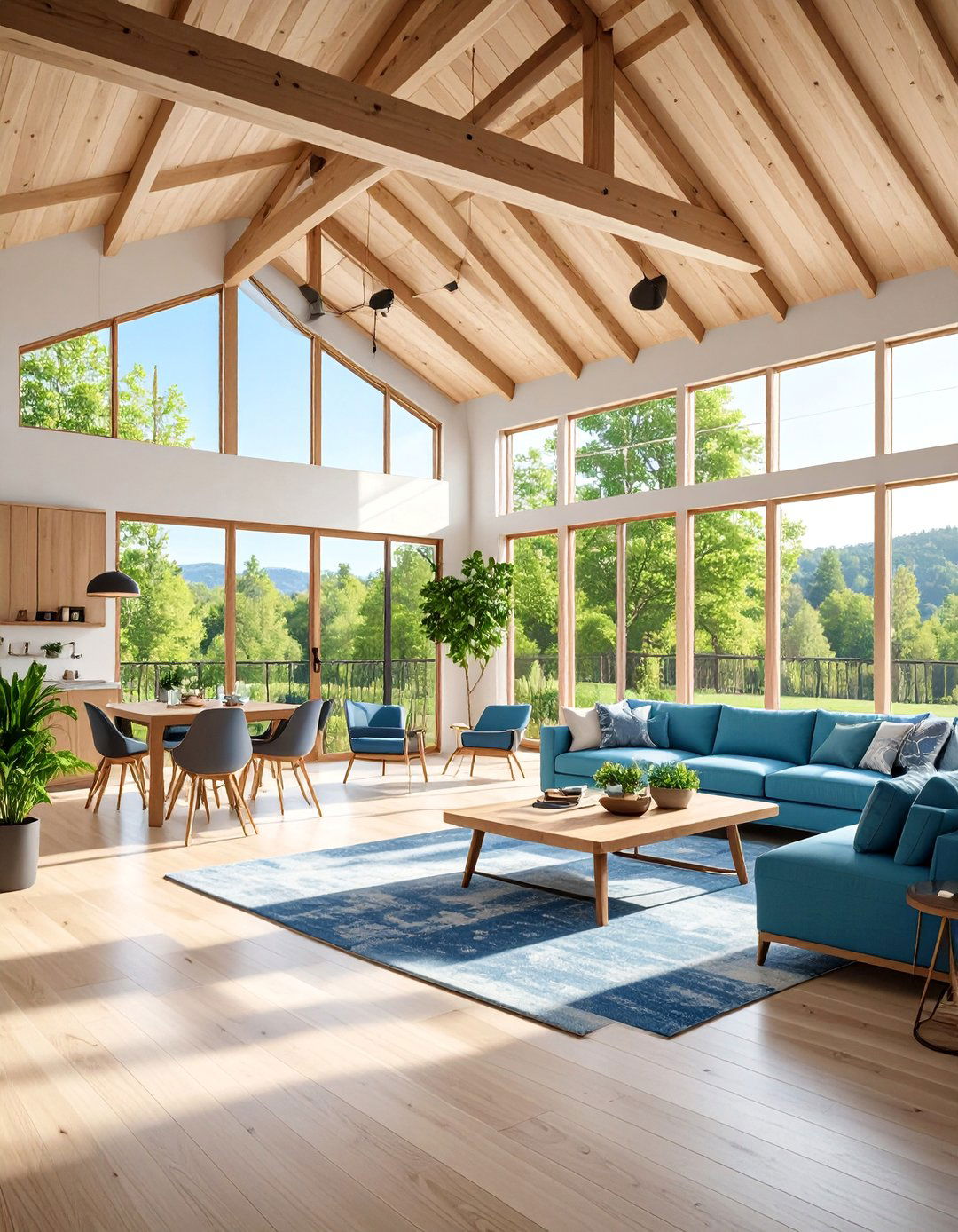 Ranch House with Flexible Space Planning - 25 Modern Ranch House