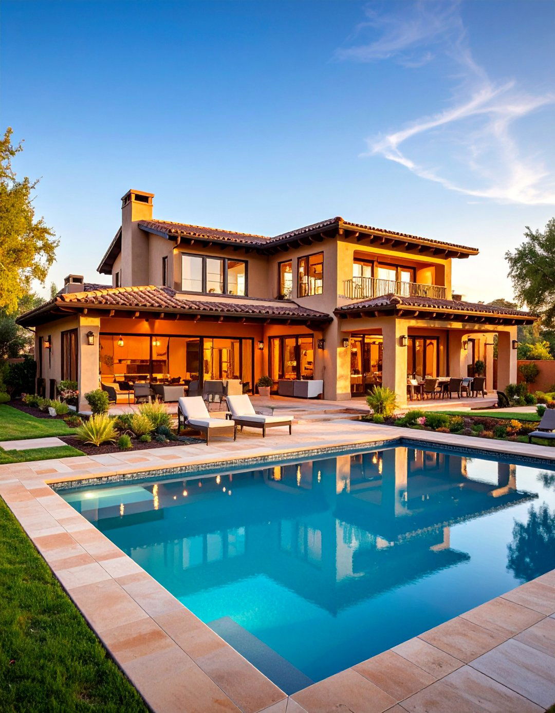 Ranch Style Spanish Colonial with Outdoor Living Focus - 25 spanish colonial revival architecture