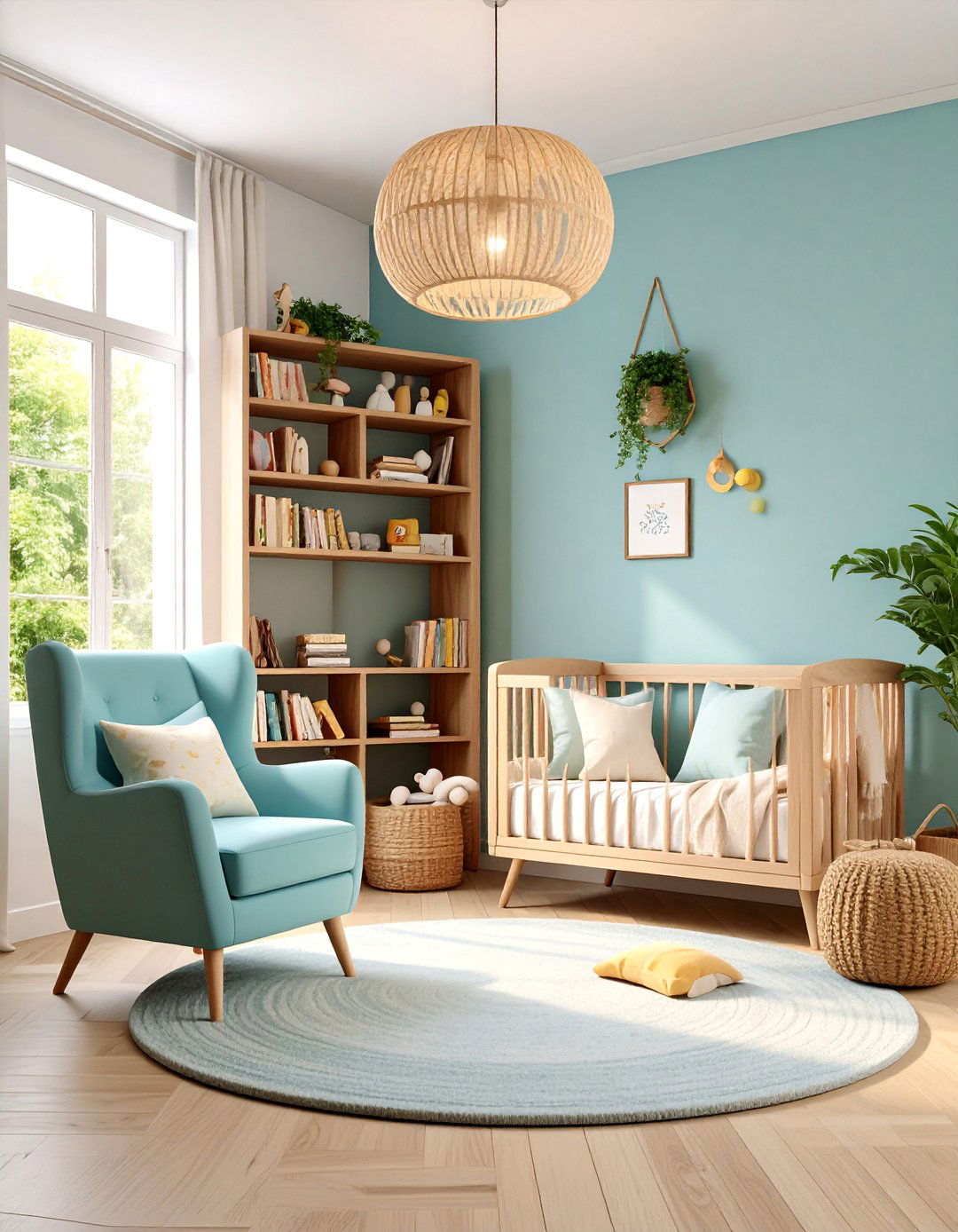 Reading Corner Minimalist Nursery - 25 Minimalist Nursery Ideas