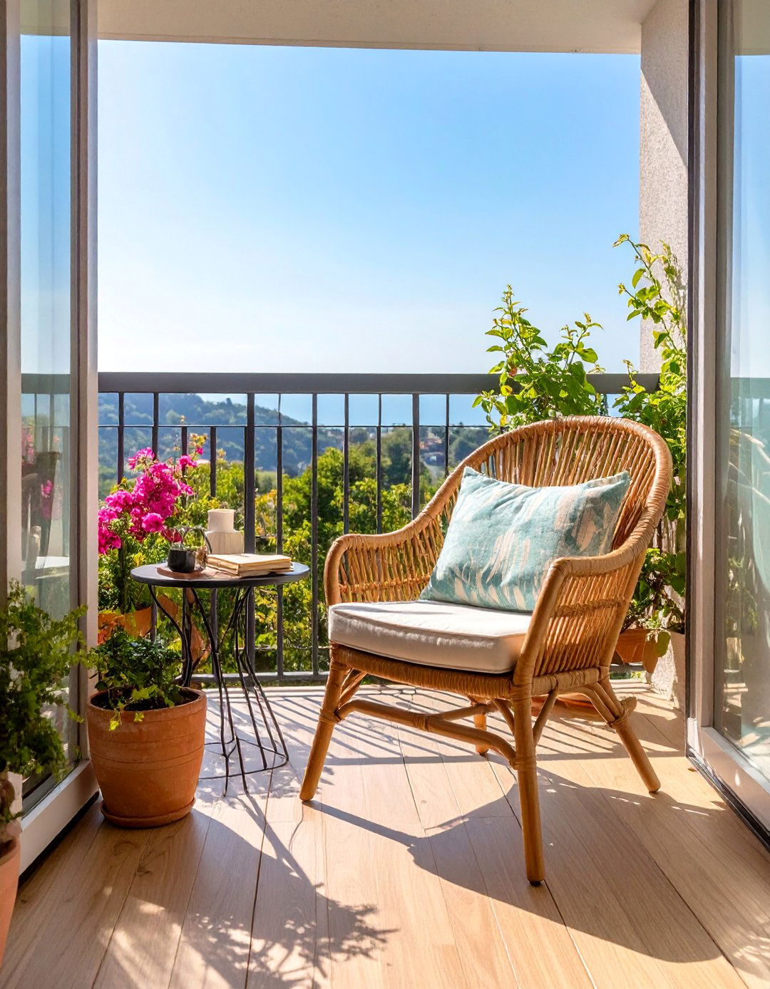 Reading Nook Sanctuary with Literary Comfort - 25 Balcony Deck Ideas