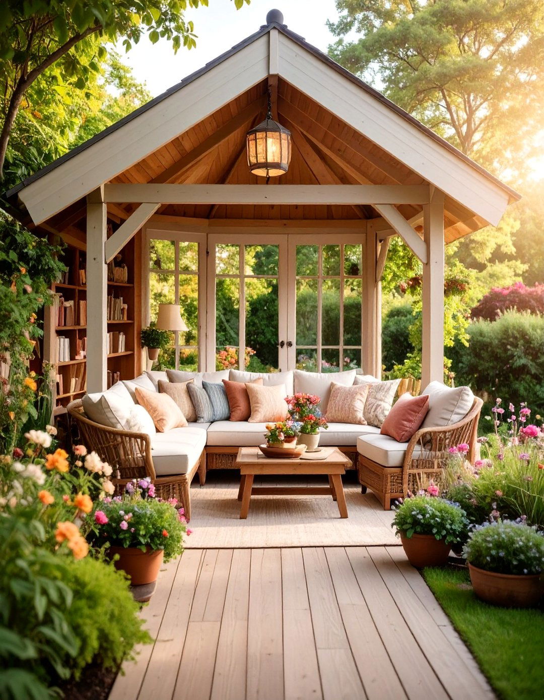 Reading Nook Shed Roof Porch for Quiet Retreats - 25 Shed Roof Porch Design Ideas
