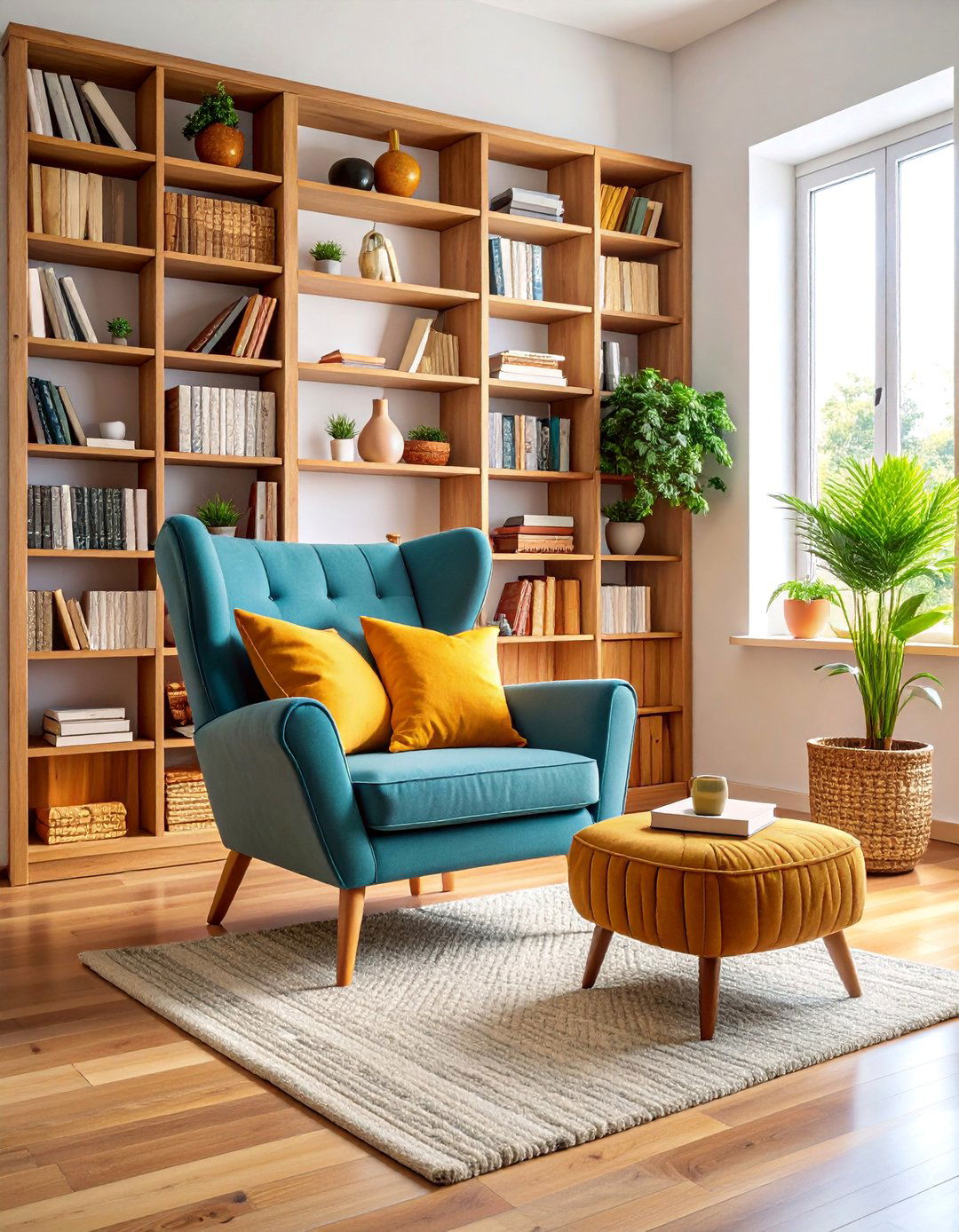 Reading Nook with Built In Bookshelves - 25 Living Room Nook Ideas