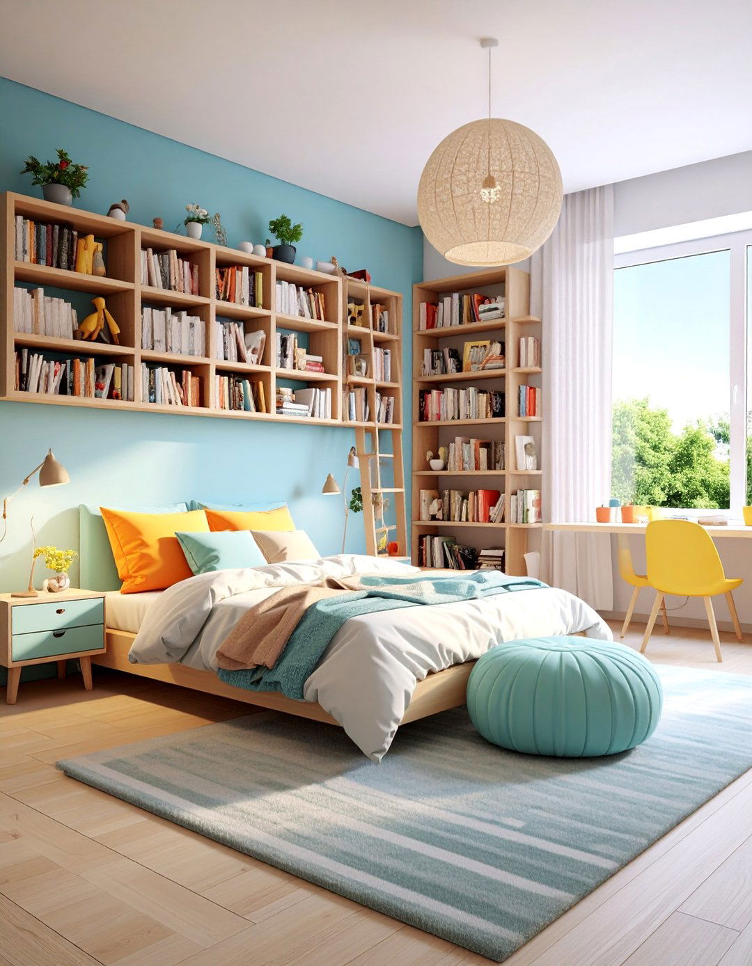 Reading Retreat Tween Bedroom - 25 Tween Bedroom Ideas