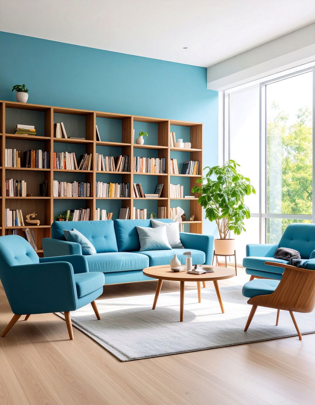 Reading and Learning Living Room with Knowledge Enhancement - 25 Feng Shui Living Room Ideas