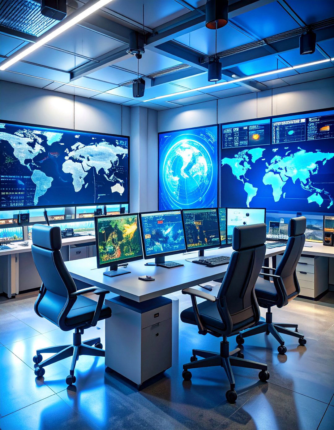 Rebel Alliance War Room with Tactical Displays - 25 Star Wars Man Cave Ideas