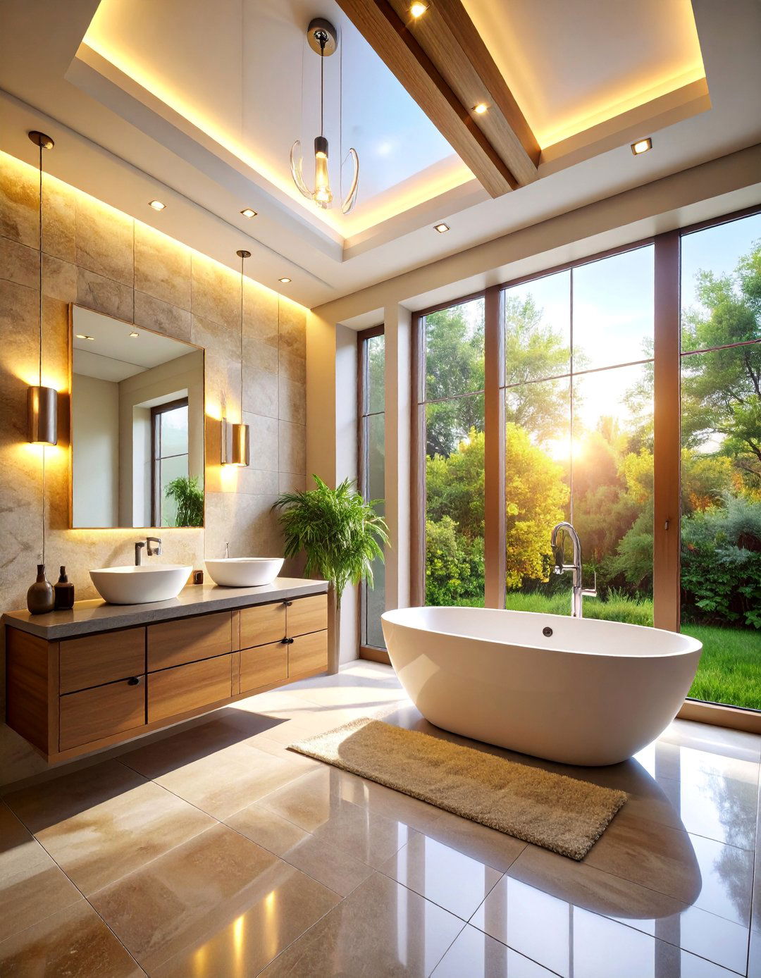 Recessed LED Downlights with Directional Capability - 25 Vaulted Ceiling Lighting Ideas