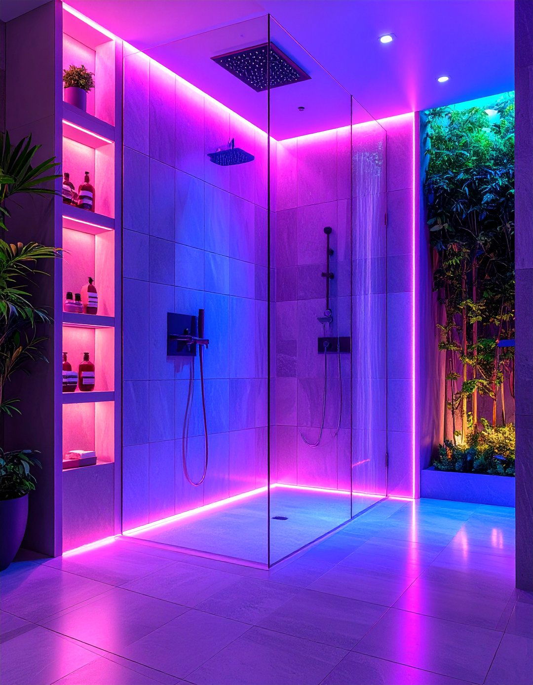 Recessed Shower Niche Storage - 25 Small Master Bathroom Ideas