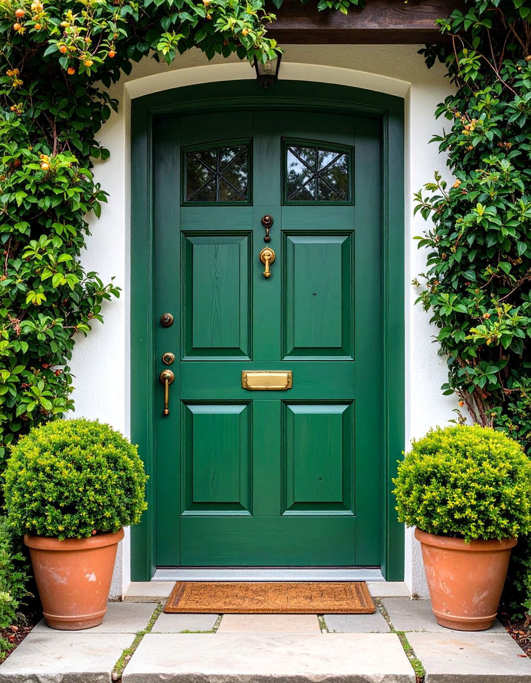 Reclaimed Wood Olive Green Front Door with Sustainable Design - 25 Olive Green Front Door Ideas