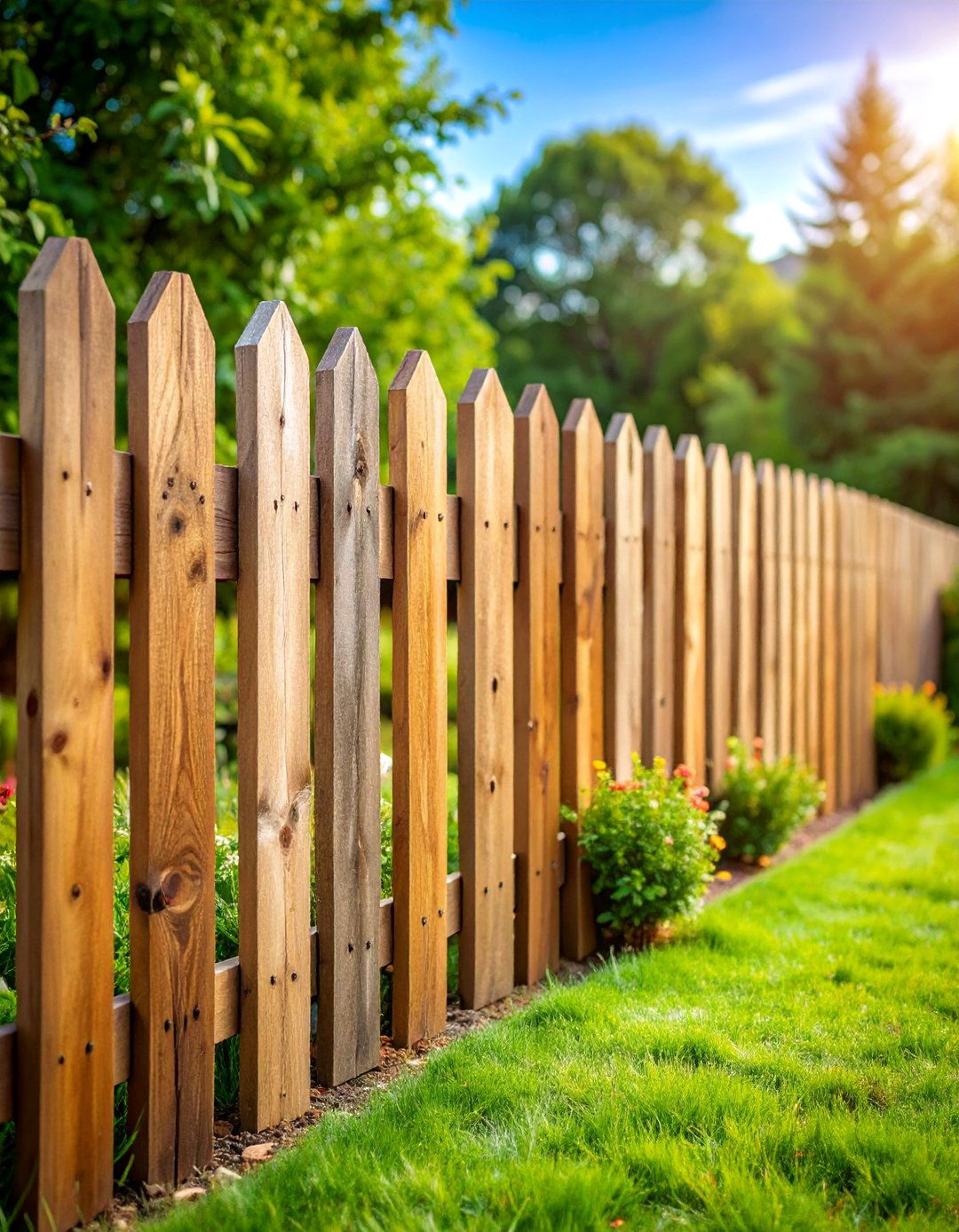 Reclaimed Wood Rustic Fence - 25 Privacy Fence Ideas