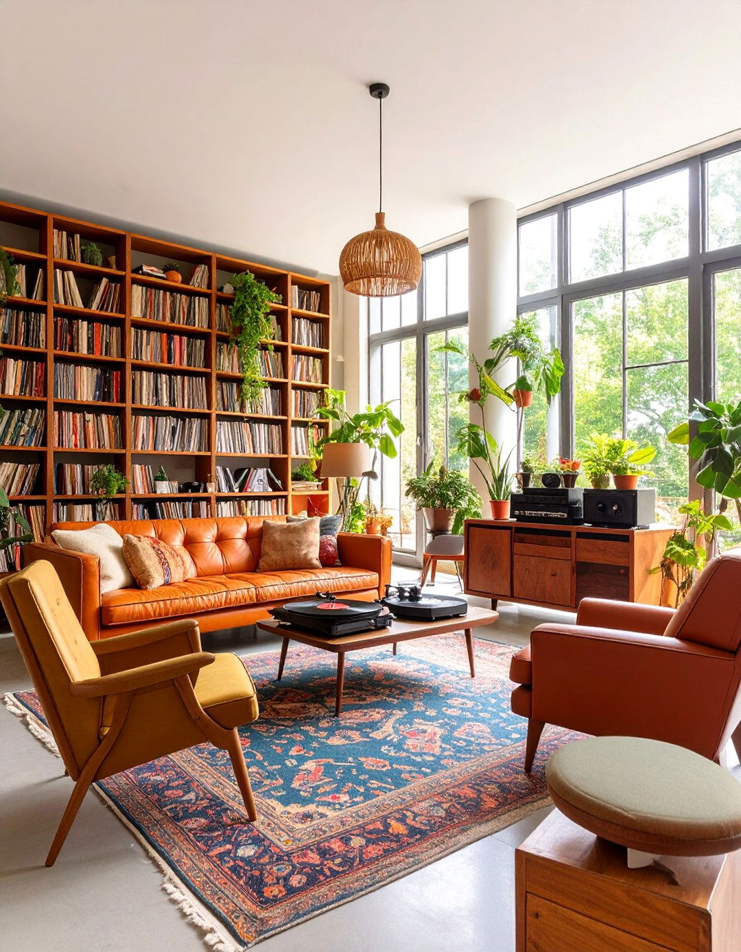 Record Room Living Room with Music Focus - 25 Living Room Design Ideas