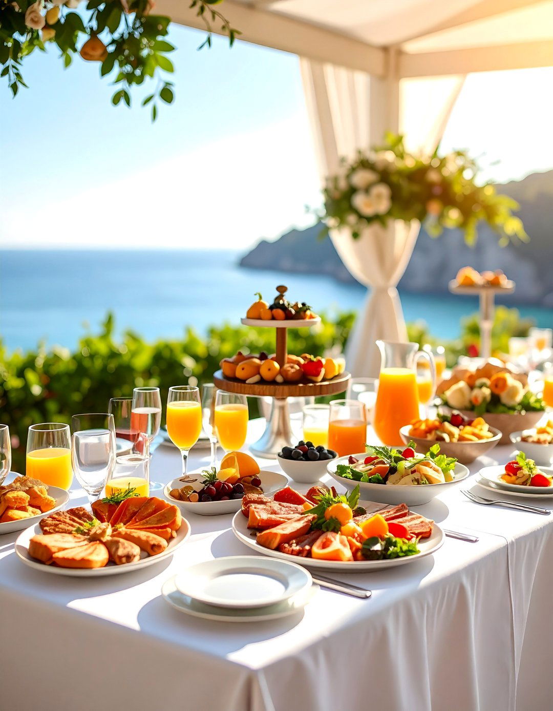 Recovery Brunch Station - 25 Wedding Food Ideas