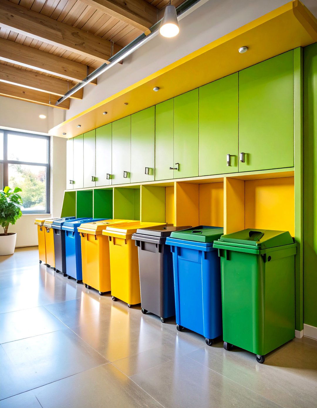 Recycling and Waste Management Center - 25 Under Stair Storage Ideas