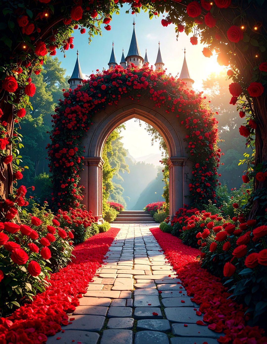 Red Fairytale Wedding - 25 Red Wedding Theme Ideas