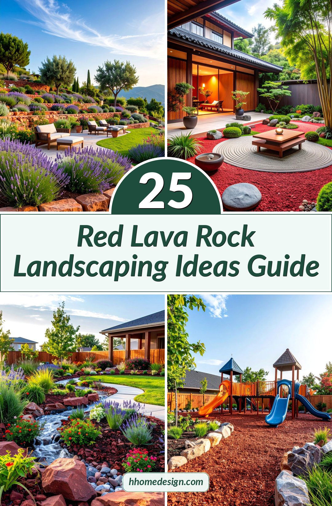 25 Red Lava Rock Landscaping Ideas Guide