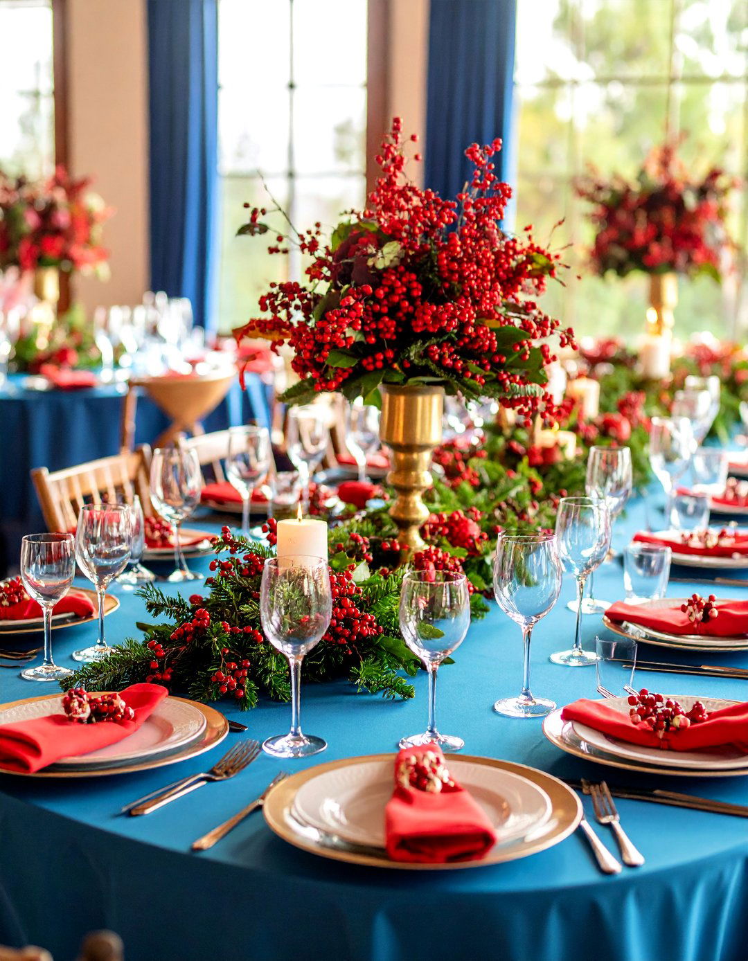 Red Winter Berry Wedding - 25 Red Wedding Theme Ideas