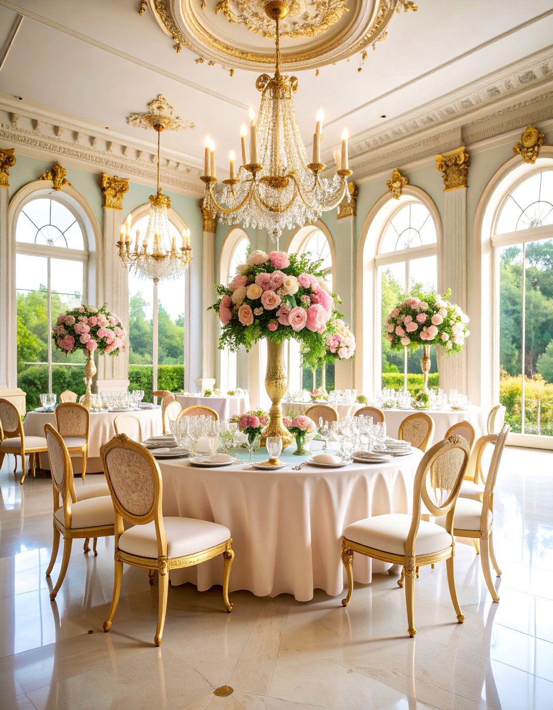 Regency Romance Reception - 25 Wedding Reception Ideas
