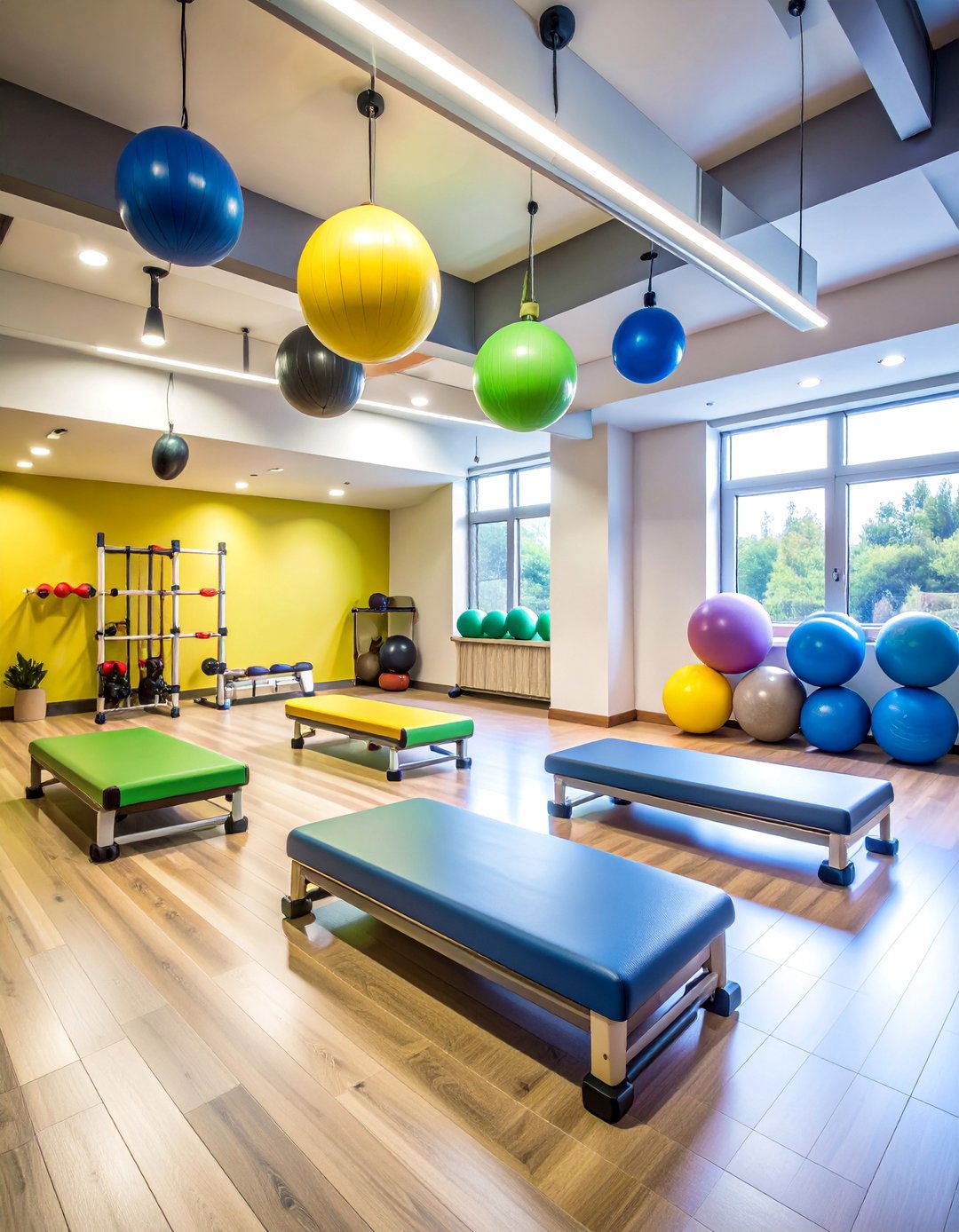 Rehabilitation and Physical Therapy Basement Gym - 25 Basement Gym Ideas