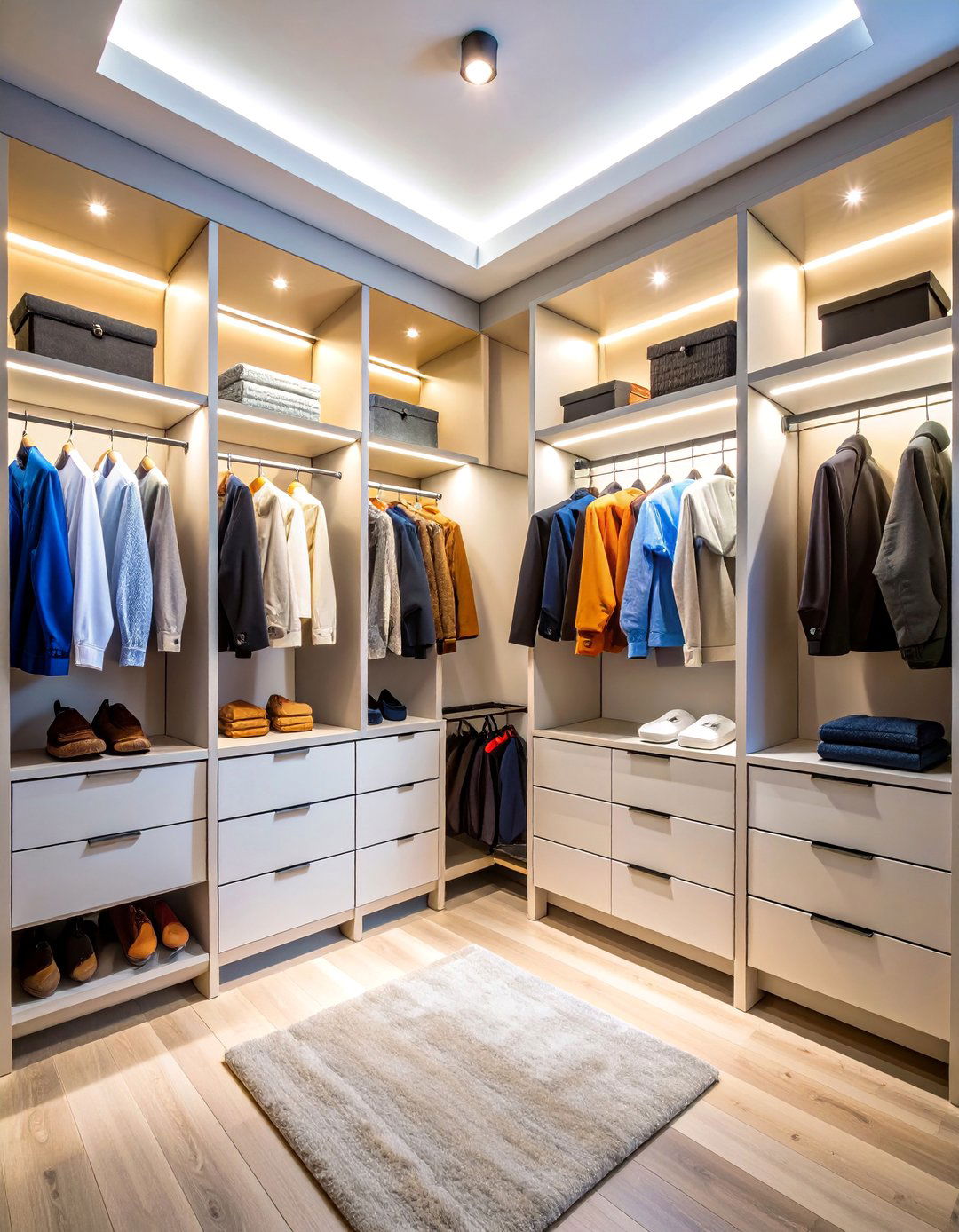 Remote Controlled Closet Lighting Systems - 25 Closet Lighting Ideas