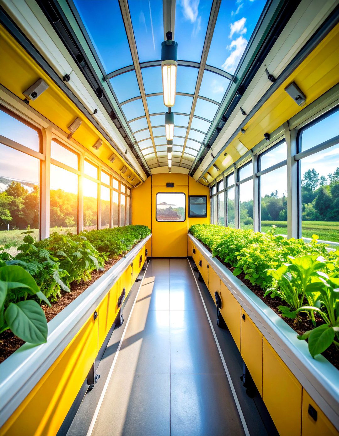 Research School Bus Greenhouse - 25 School Bus Greenhouse Ideas