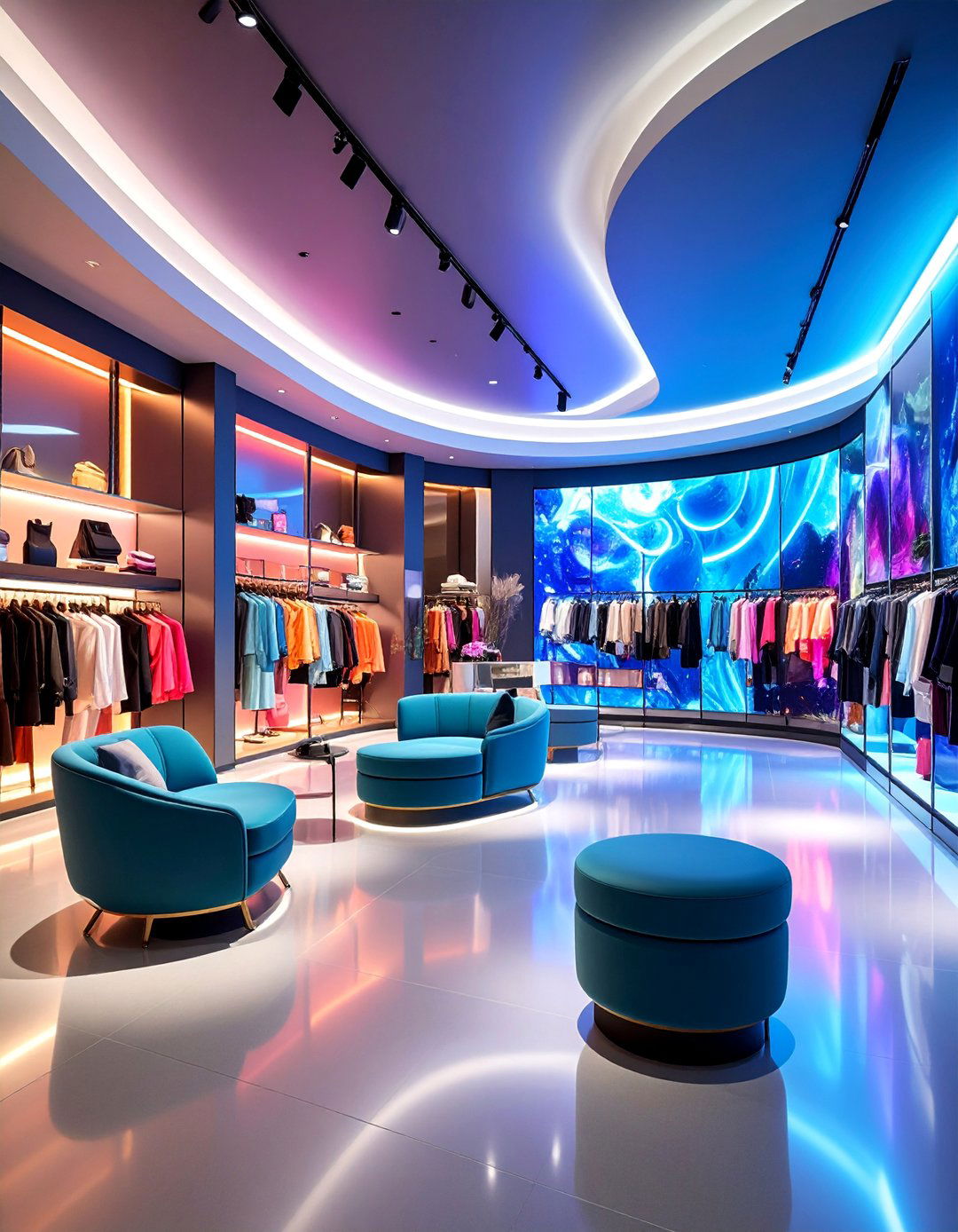 Retail Marketing Interactive Murals - 25 Interactive Murals