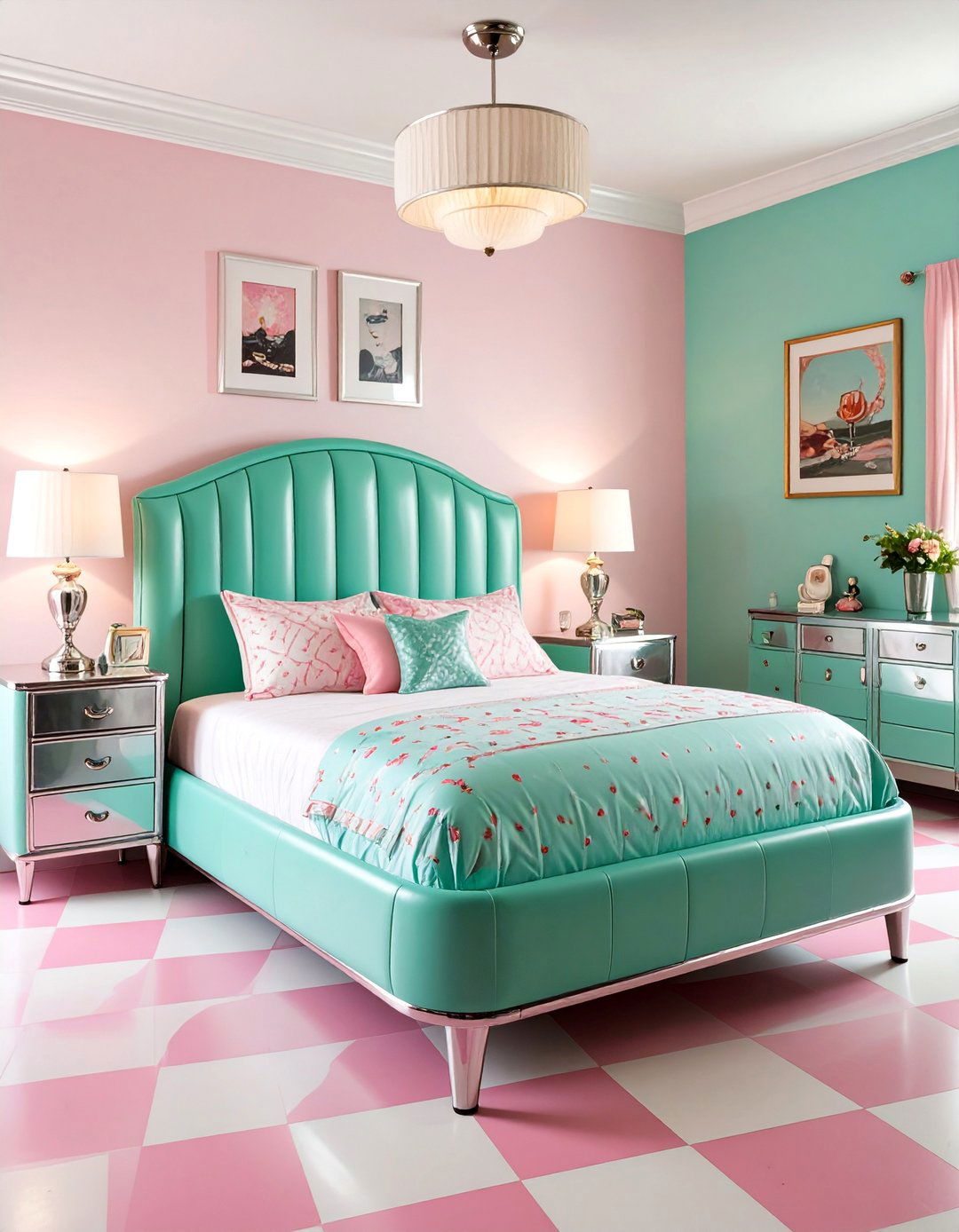 Retro Diner Barbie Bedroom - 25 Barbie Room Ideas