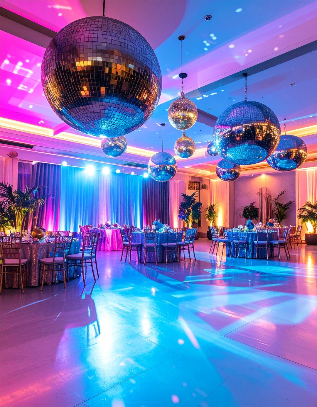 Retro Disco Glam Wedding Shower - 25 Wedding Shower Ideas