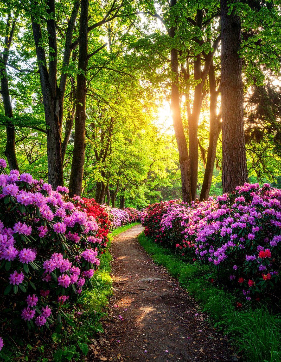 Rhododendron for Evergreen Flowering Privacy - 25 Shrubs for Privacy