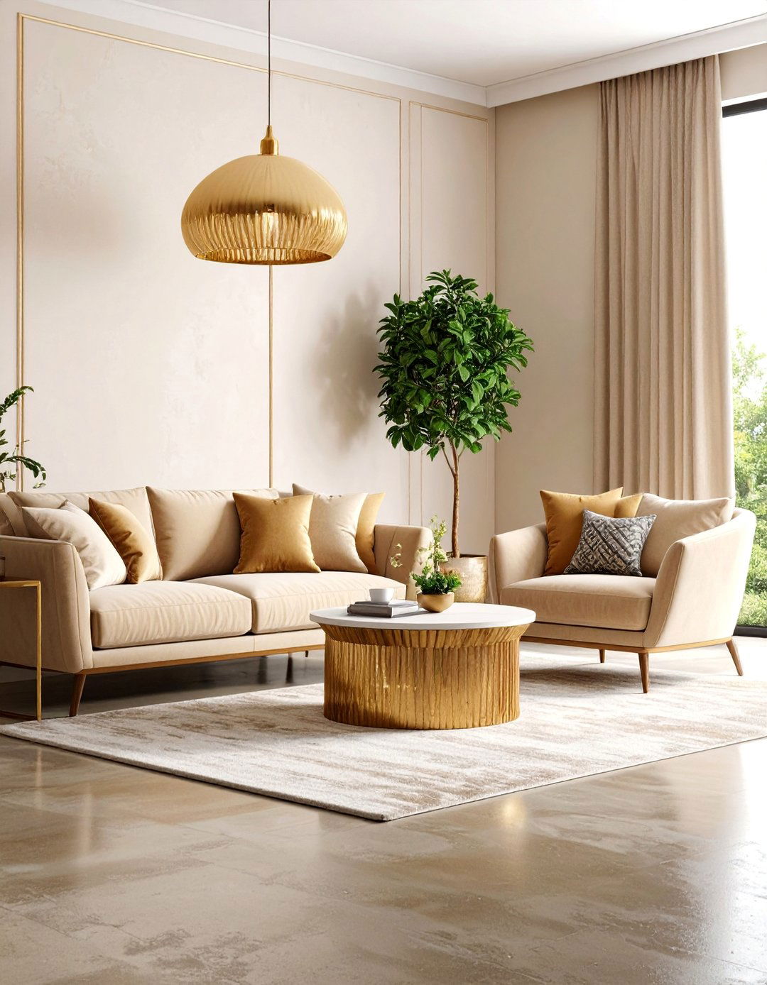 Rich Brown Espresso Concrete Floor - 25 Indoor Concrete Floor Paint Ideas
