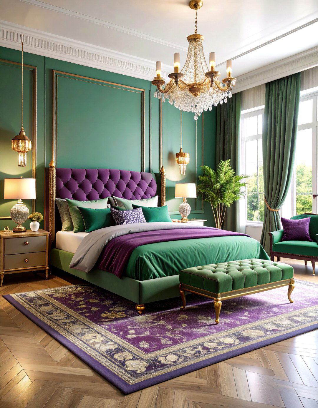 Rich Jewel Tone Maximalist - 25 Dark Boho Bedroom Ideas