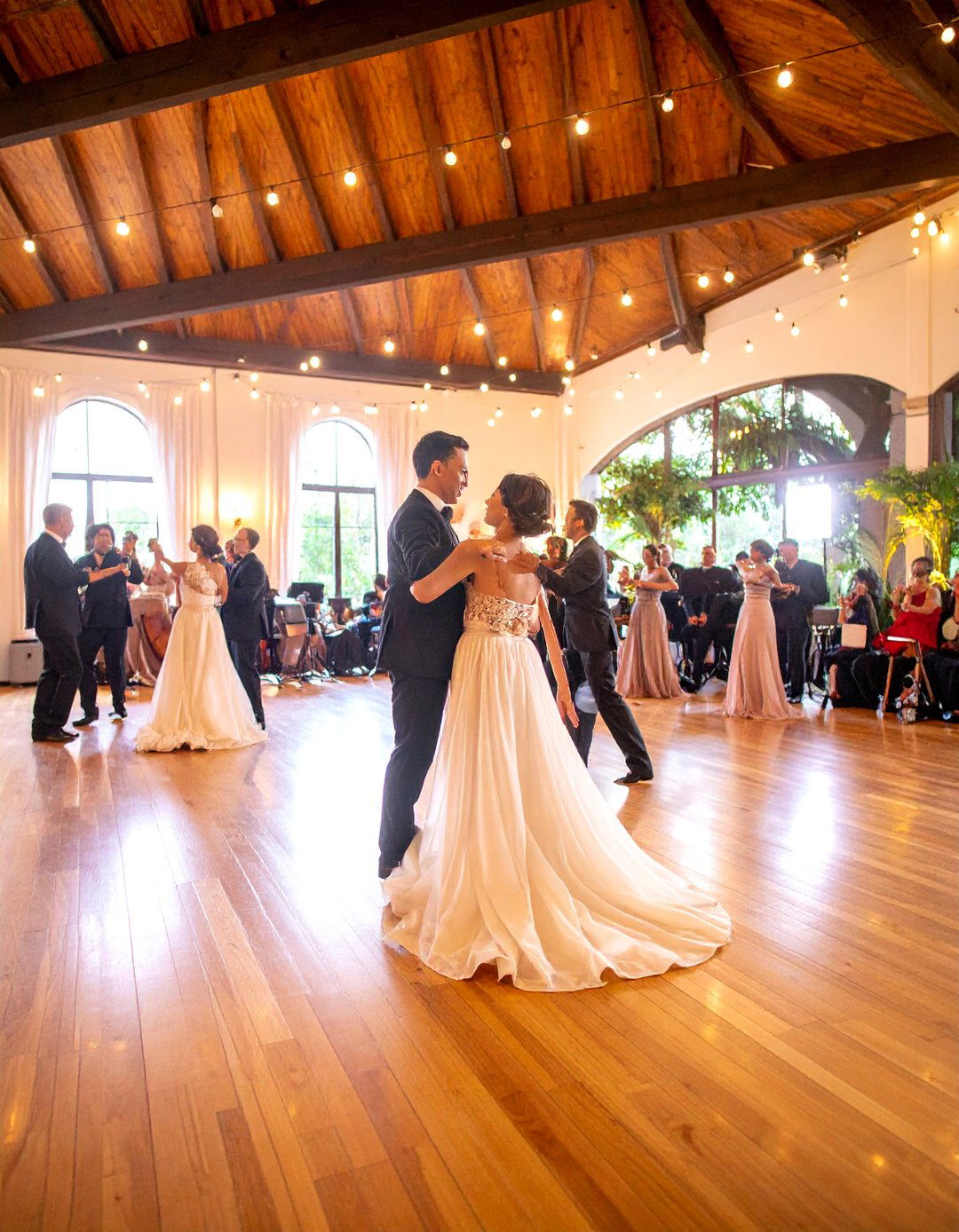 Roaring Twenties Dance Floor Wedding - 25 Great Gatsby Wedding Ideas