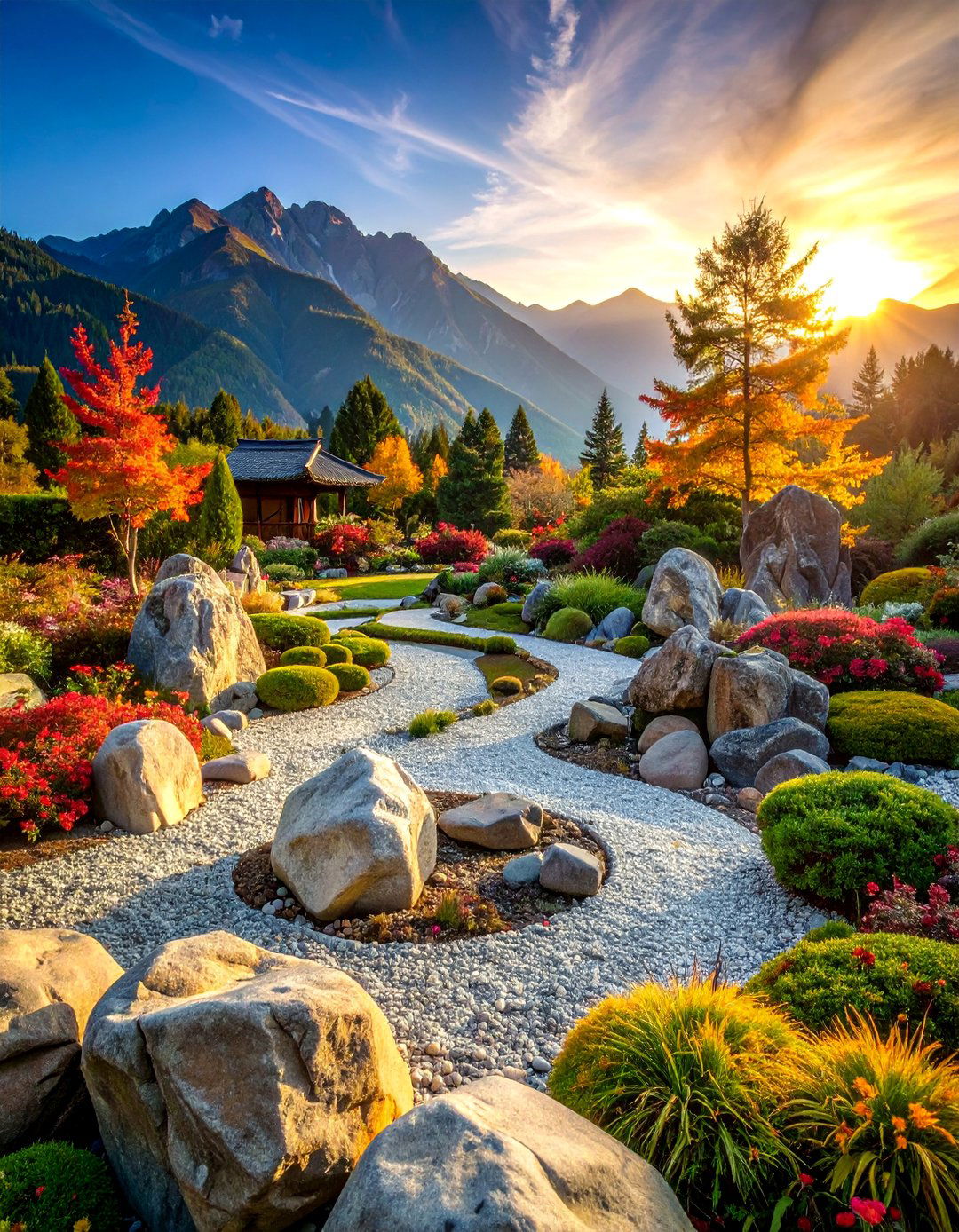 Rock Garden Naturalistic Design - 25 Garden Decor Ideas